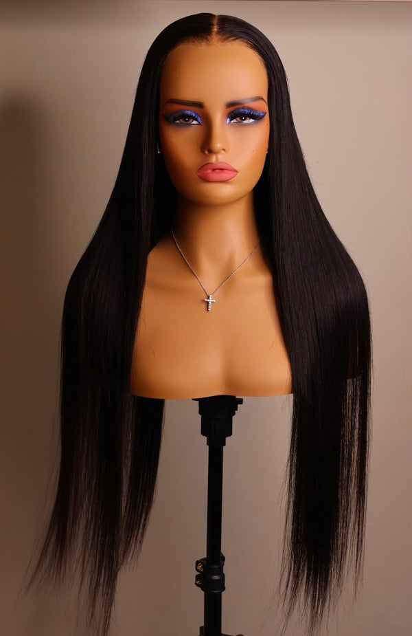 Straight Natural Black (26") – M-Cap 9x6